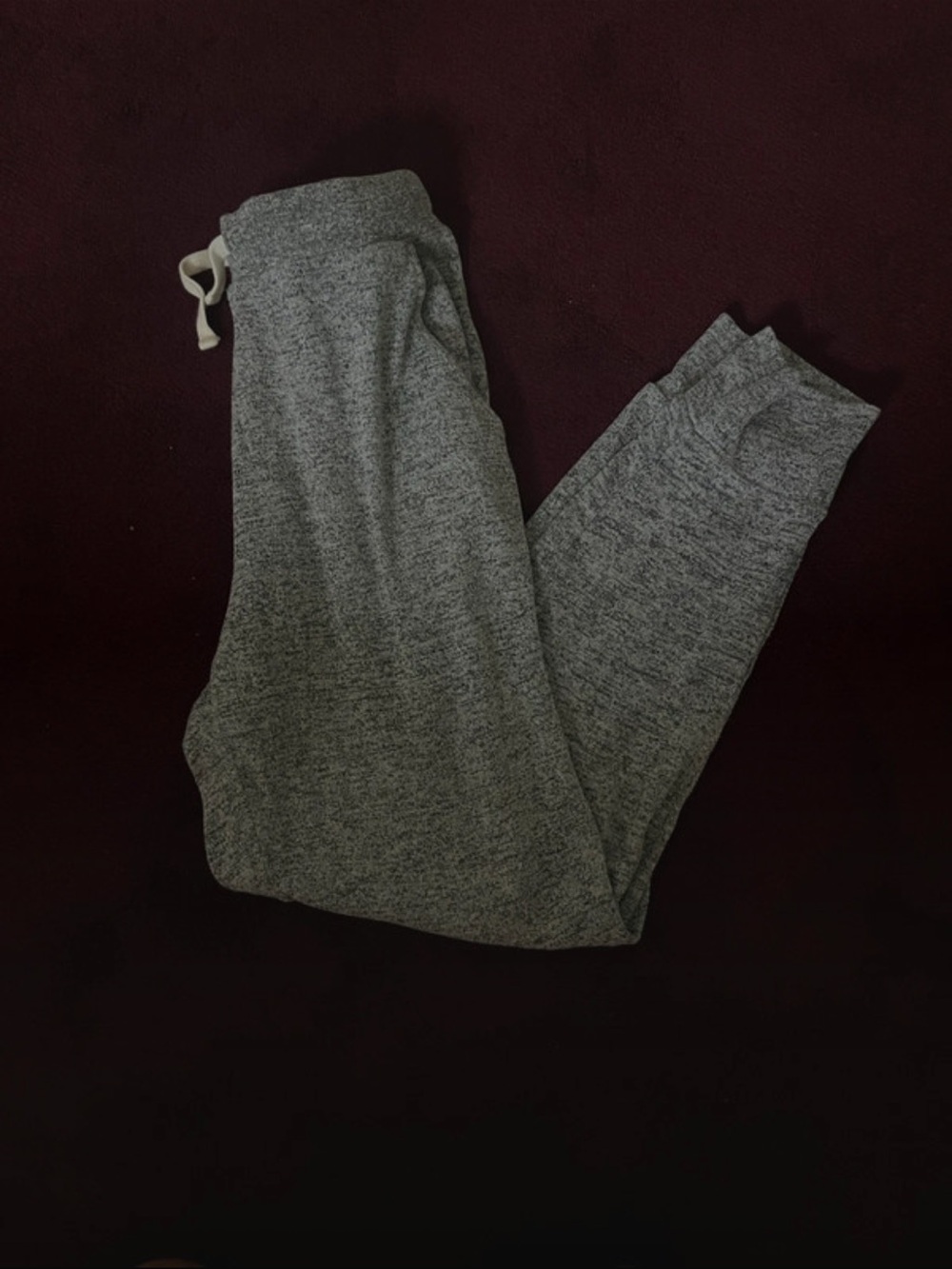 Gray Knit Jogger Pants - Classic Comfort